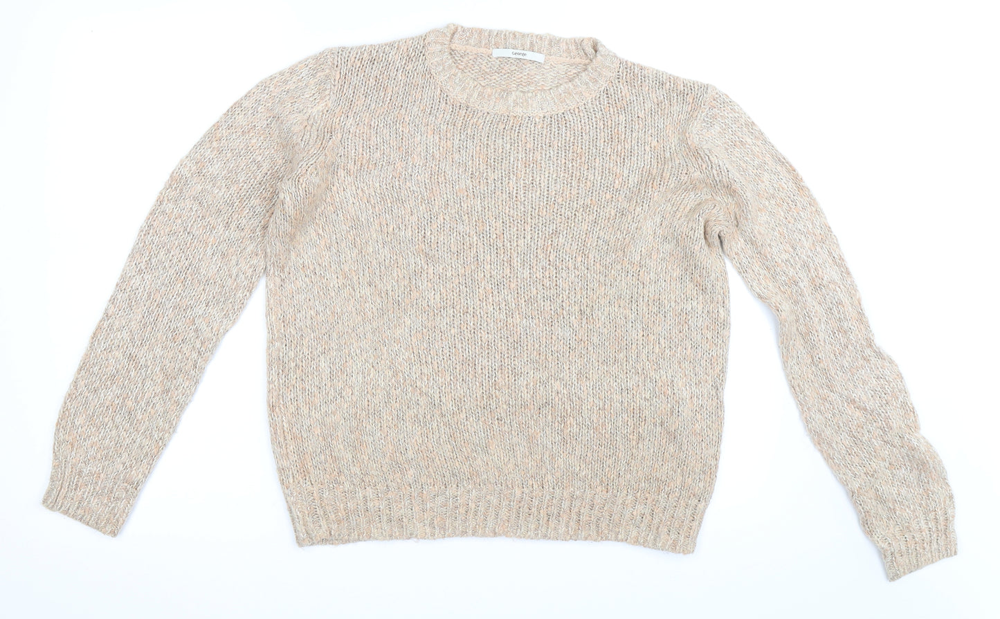 George Womens Beige   Pullover Jumper Size 12