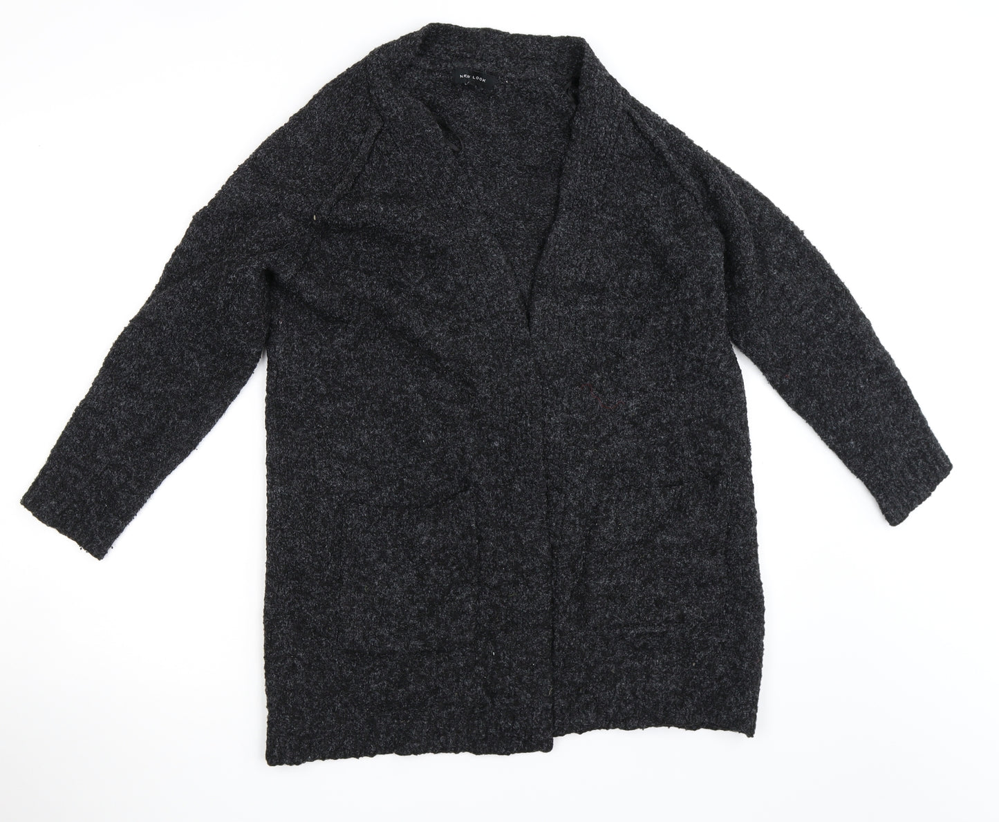 New Look Womens Grey   Cardigan Jumper Size S