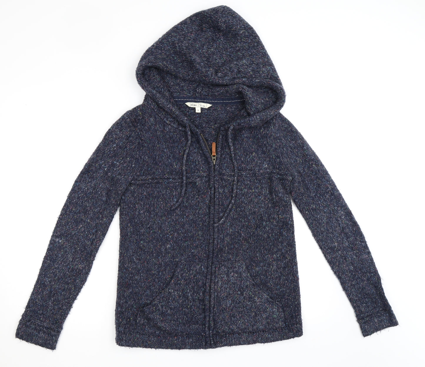 Fat Face Womens Blue   Full Zip Hoodie Size 8