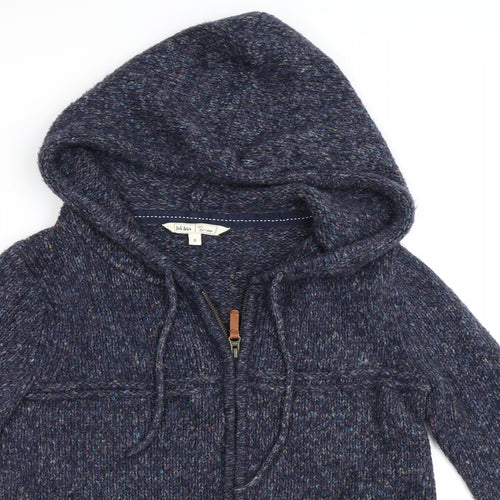 Fat Face Womens Blue   Full Zip Hoodie Size 8