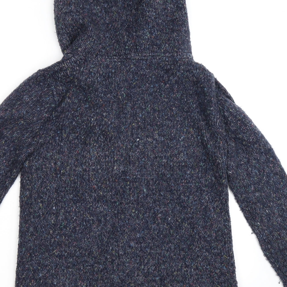 Fat Face Womens Blue   Full Zip Hoodie Size 8