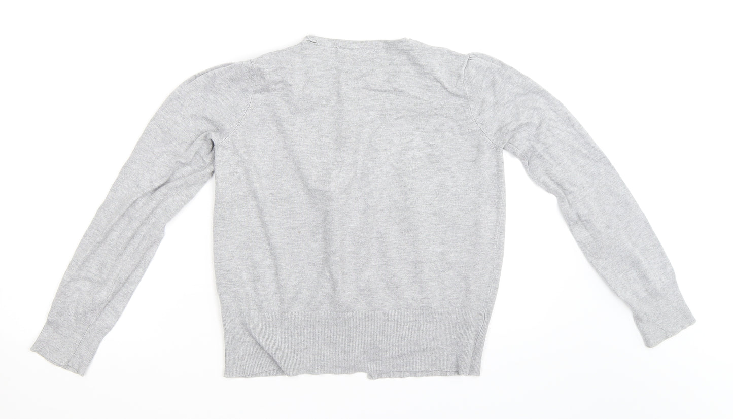 Marks and Spencer Womens Grey   Cardigan Jumper Size 12