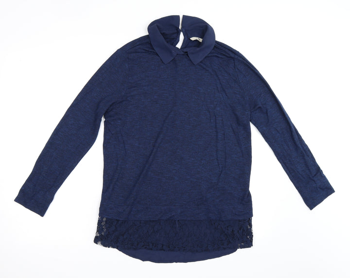 TU Womens Blue   Pullover Jumper Size 14