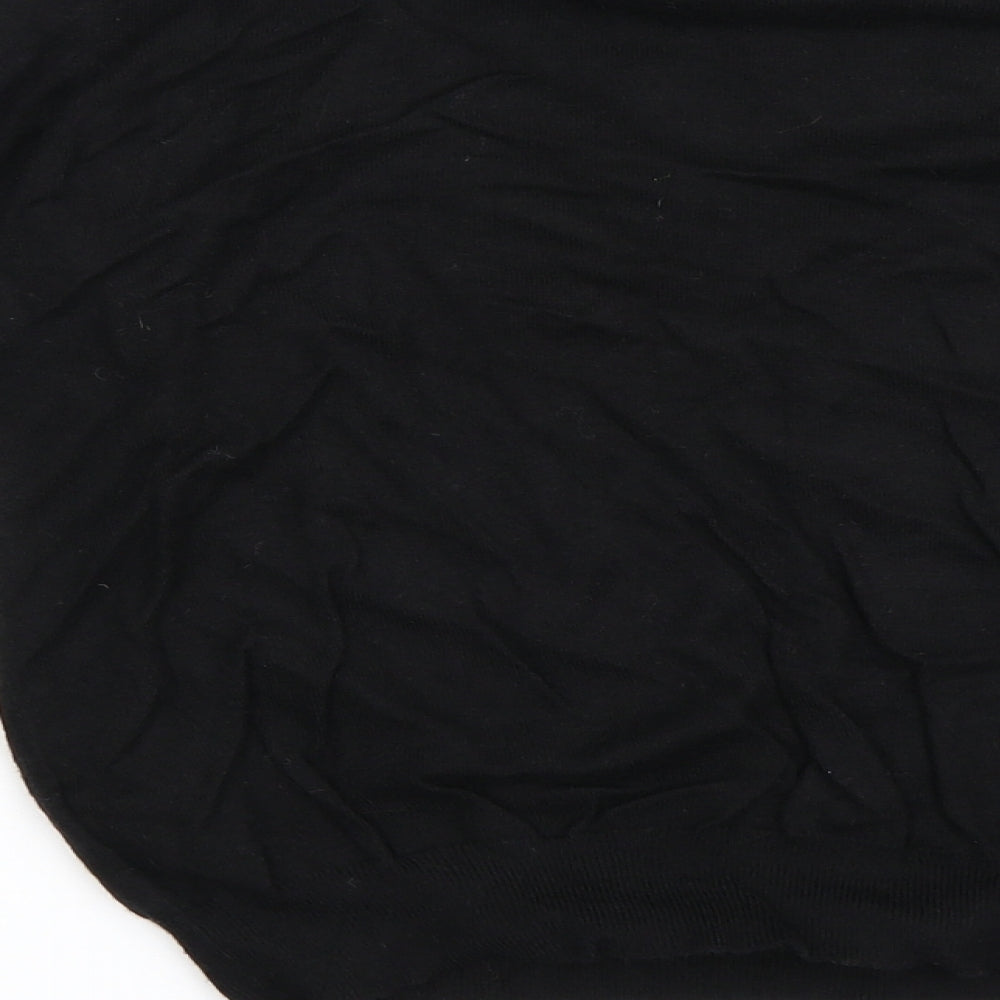 Warehouse Womens Black   Pullover Jumper Size 12