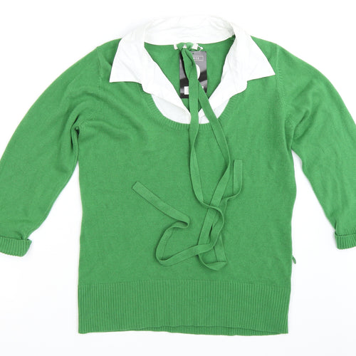 George Womens Green   Pullover Jumper Size 16