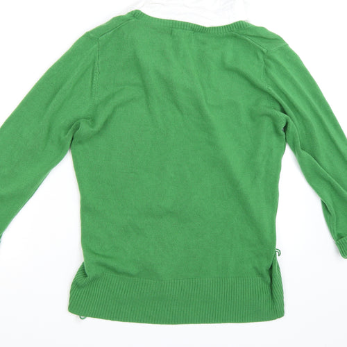 George Womens Green   Pullover Jumper Size 16