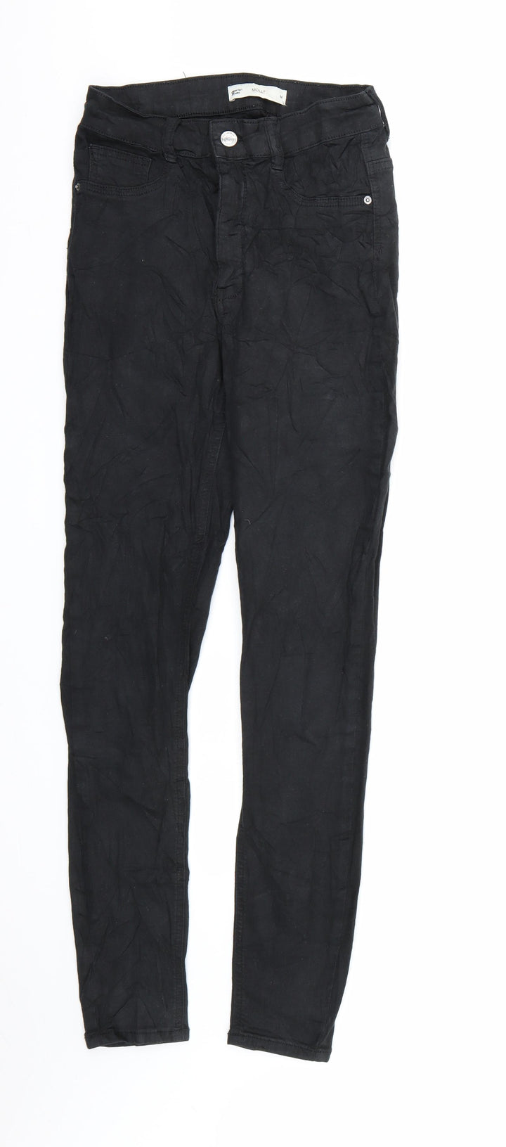 Ginatricot Womens Black  Denim Skinny Jeans Size M L29 in