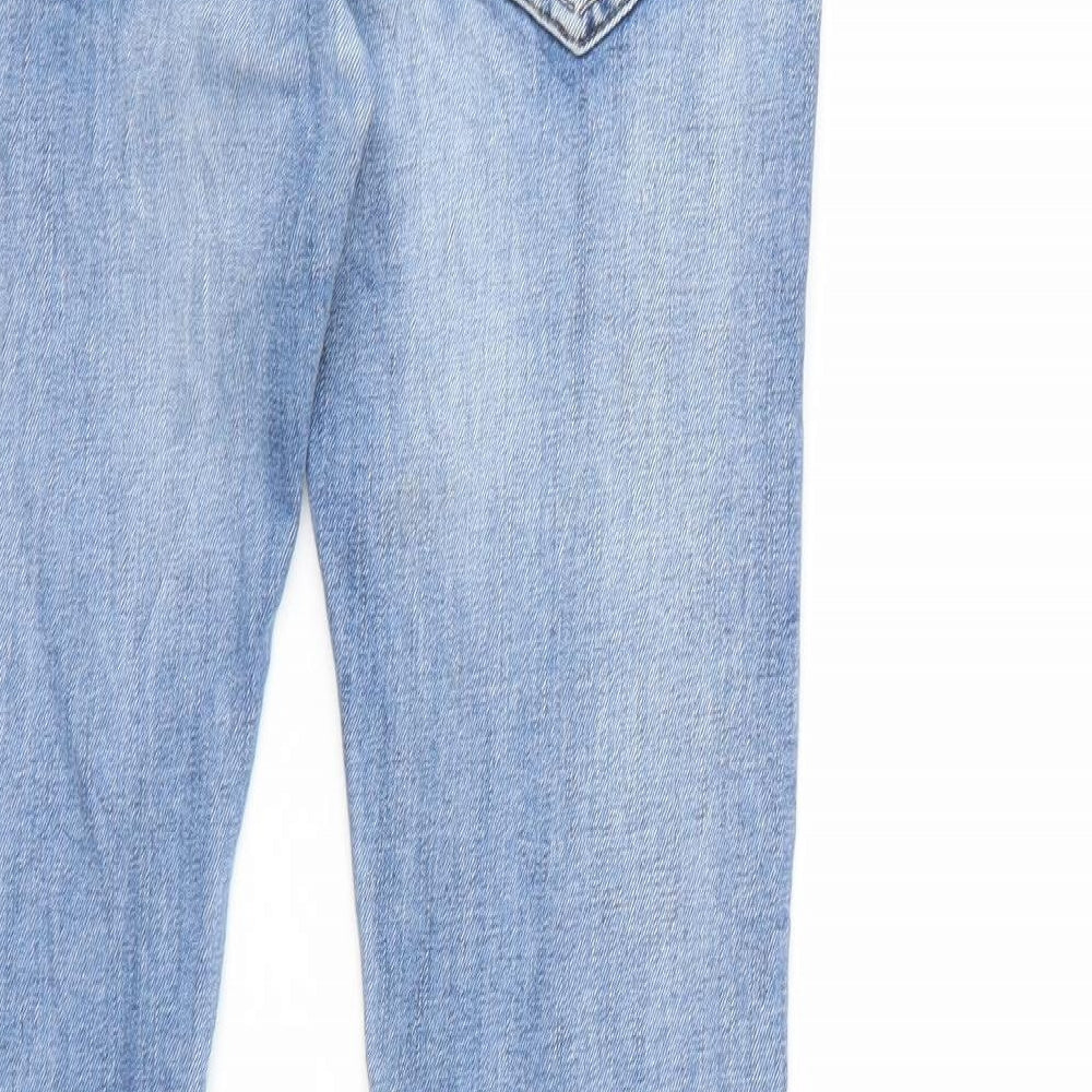 FB sister Womens Blue  Denim Skinny Jeans Size 28 in L31 in