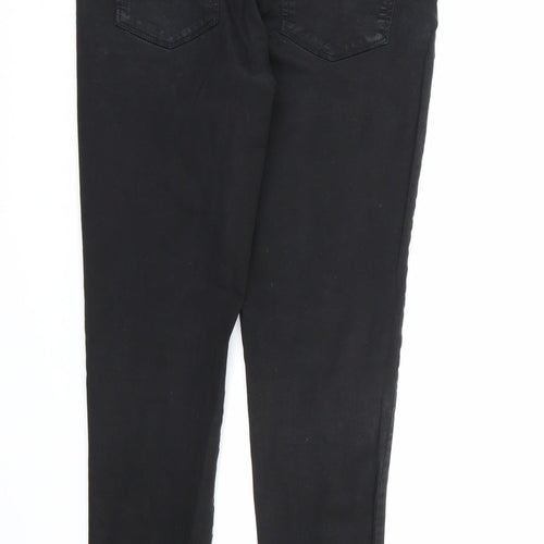 George Womens Black  Denim Skinny Jeans Size 10 L27 in