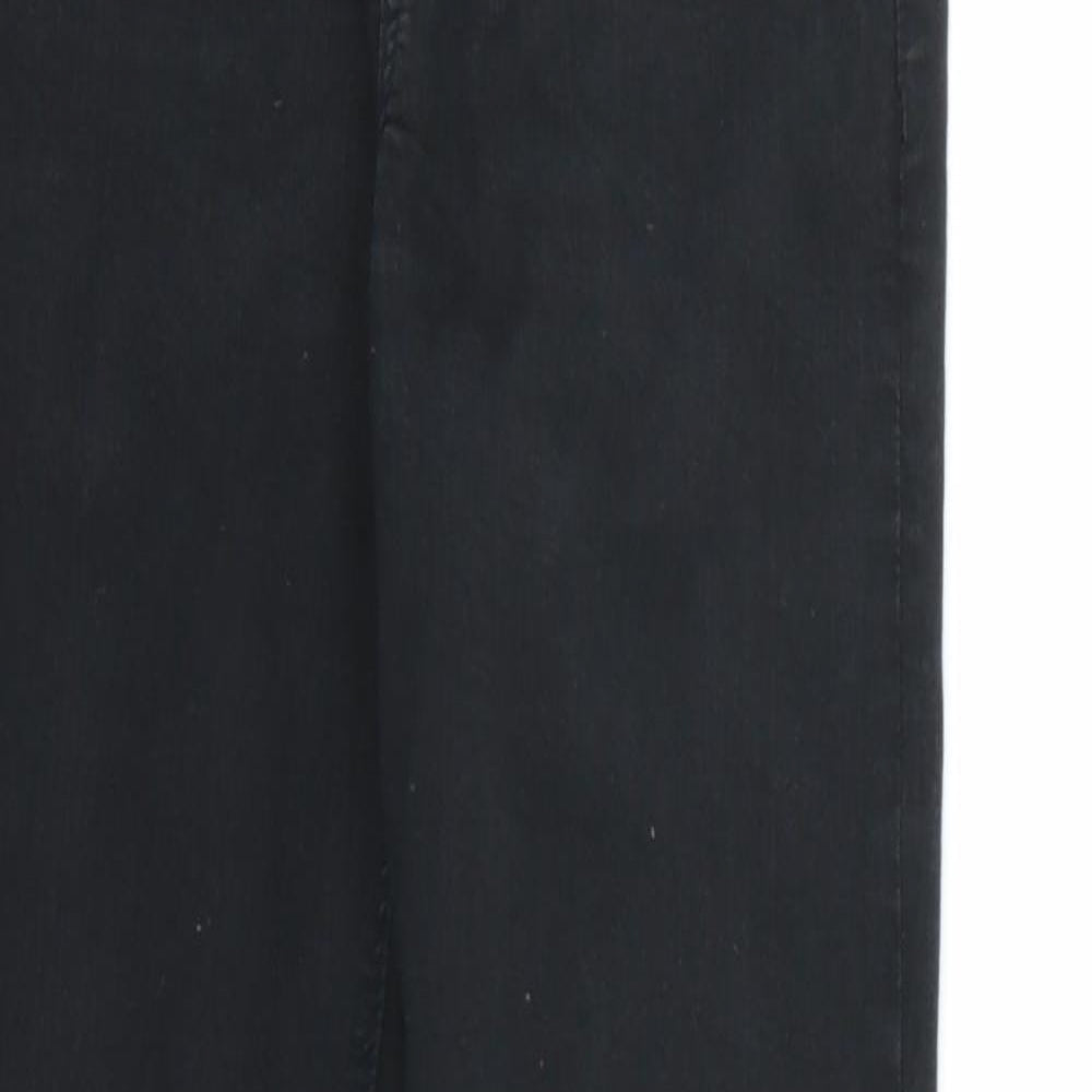 Topshop Womens Black  Denim Skinny Jeans Size 26 in L30 in