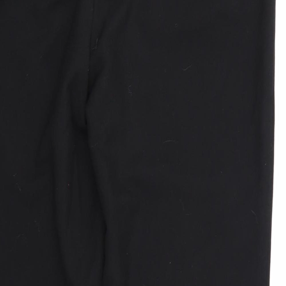 Maine New England Womens Black  Rayon Dress Pants Trousers Size 14 L29 in