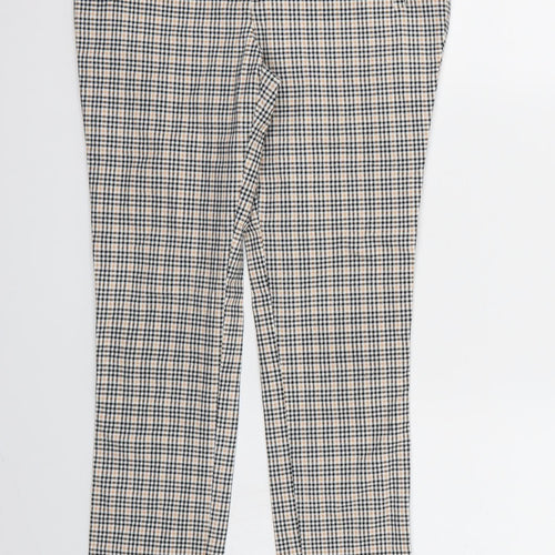 Dorothy Perkins Womens Multicoloured Check  Snow Pants Trousers Size 8 L28 in