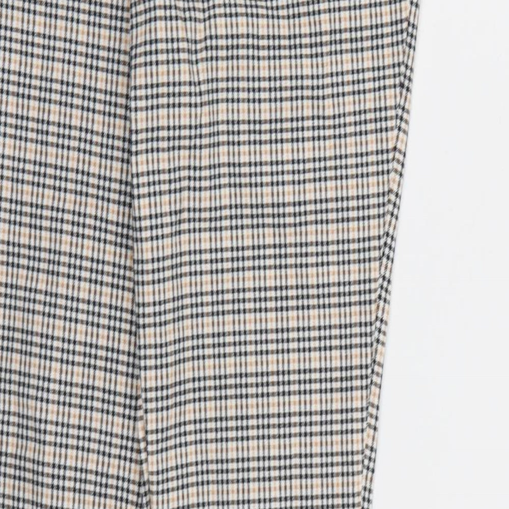 Dorothy Perkins Womens Multicoloured Check  Snow Pants Trousers Size 8 L28 in