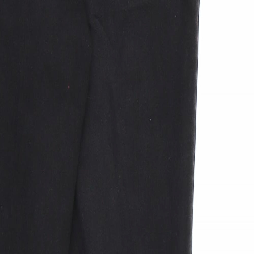 Missguided Womens Black  Denim Skinny Jeans Size 10 L30 in