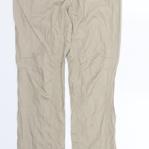 Preworn Womens Beige   Chino Trousers Size 8 L32 in