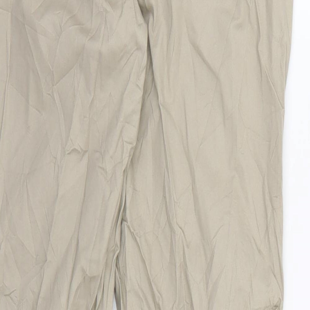 Preworn Womens Beige   Chino Trousers Size 8 L32 in