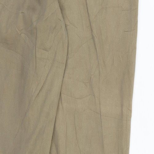 Cambio Womens Green  Denim Straight Jeans Size 10 L31 in