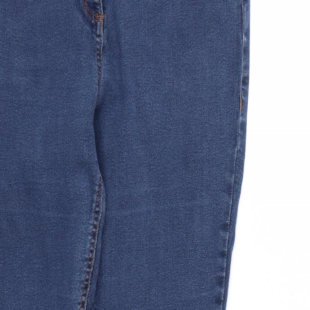 George Womens Blue  Denim Skinny Jeans Size 14 L29 in