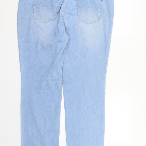 Gerry Weber Womens Blue  Denim Straight Jeans Size 38 in L30 in