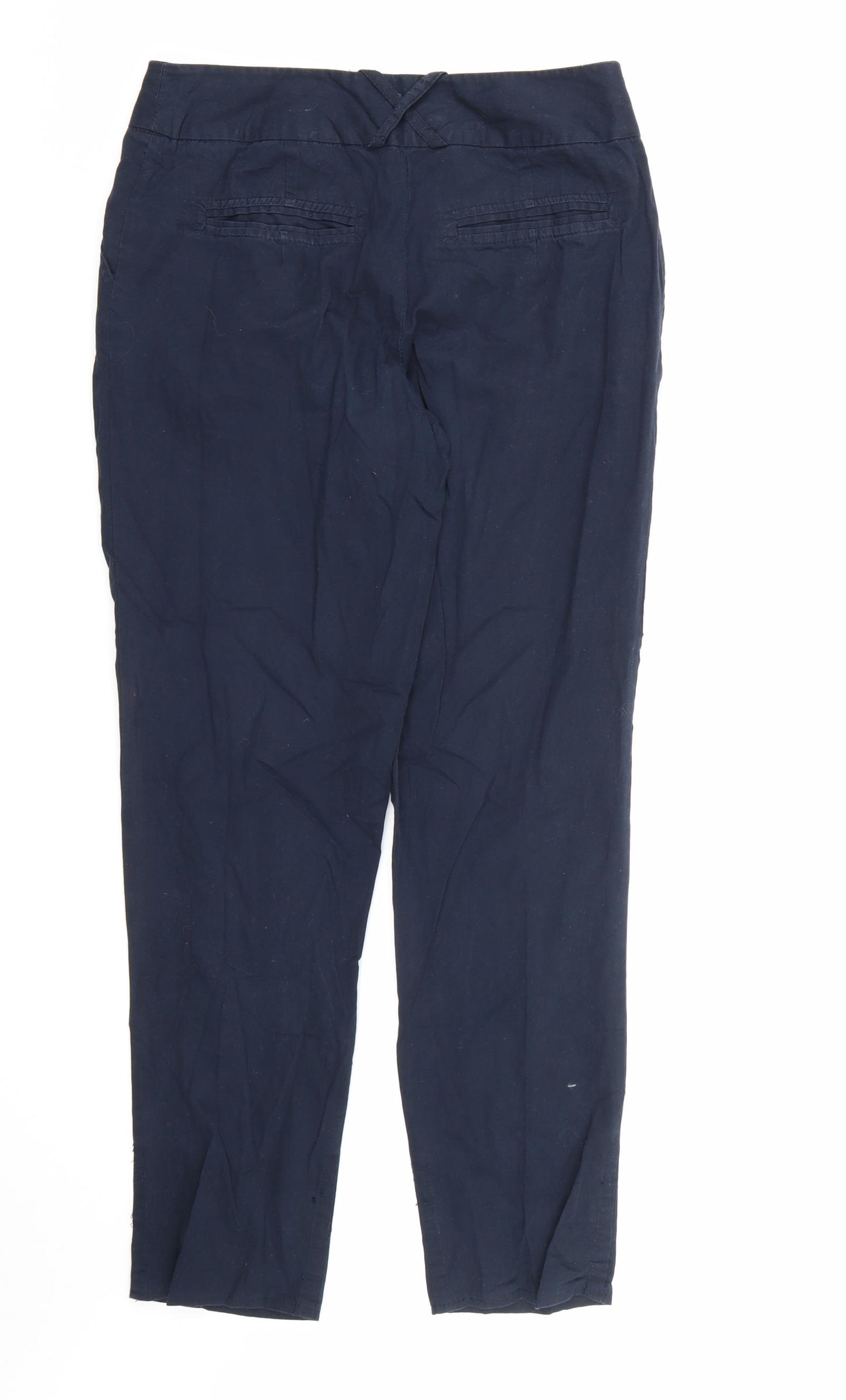 Atmosphere Womens Blue   Trousers  Size 8 L29 in