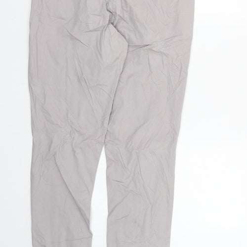 Blue motion Womens Grey   Chino Trousers Size 10 L31 in