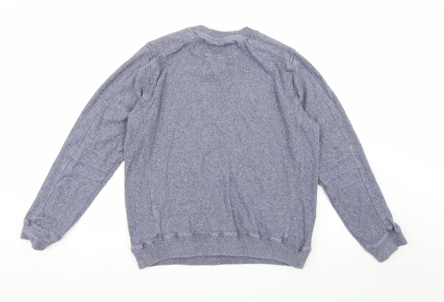 Matalan Mens Blue  Jersey Pullover Sweatshirt Size M