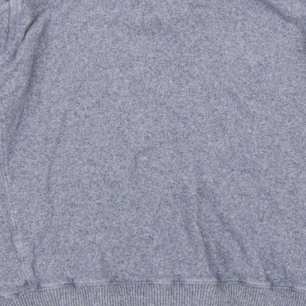 Matalan Mens Blue  Jersey Pullover Sweatshirt Size M