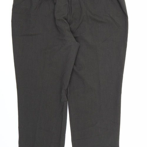 Marisota Womens Grey  Rayon Dress Pants Trousers Size 20 L28 in