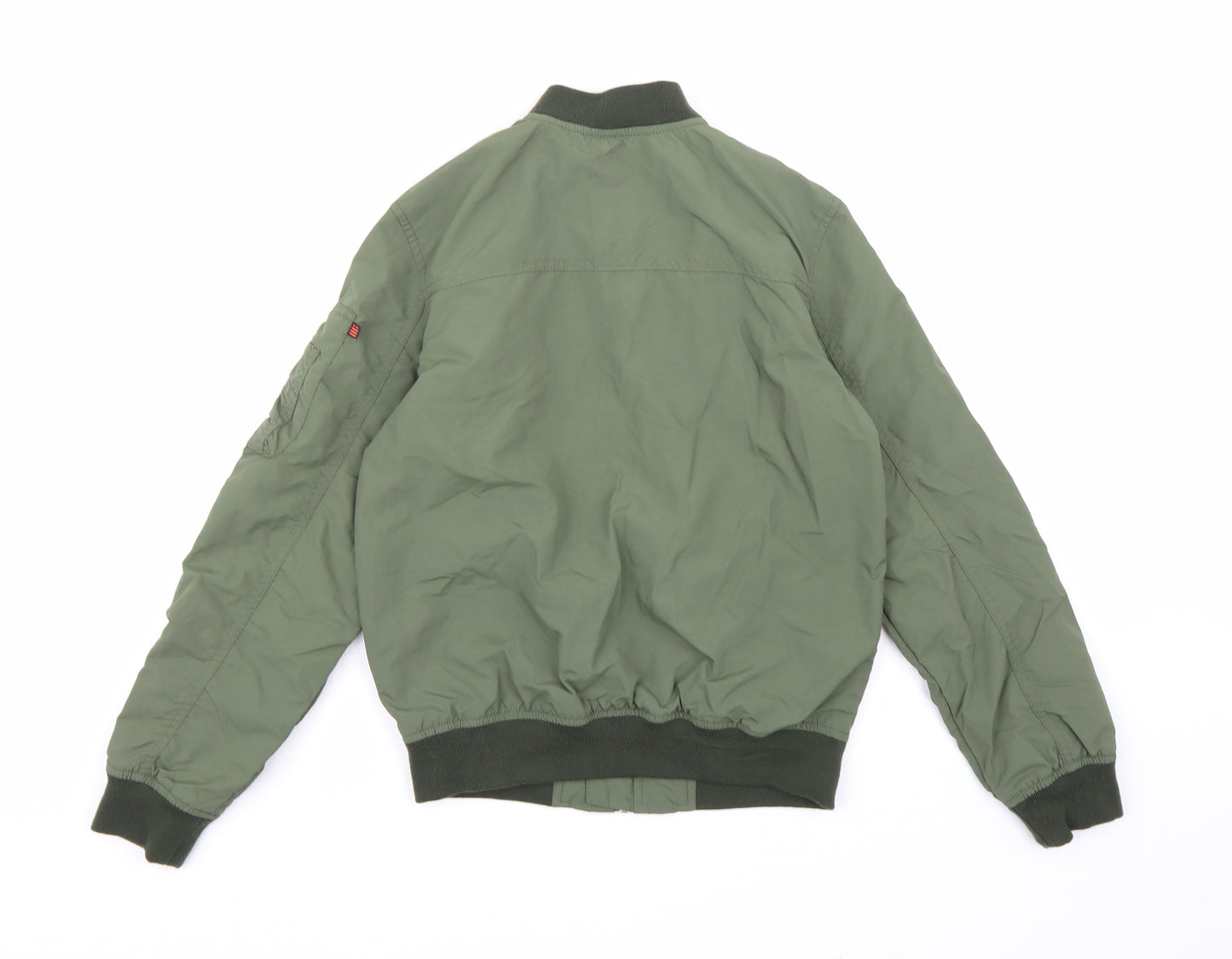 H&M Boys Green   Jacket  Size 11 Years