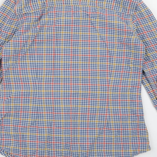 Superdry Mens Blue Check   Button-Up Size S