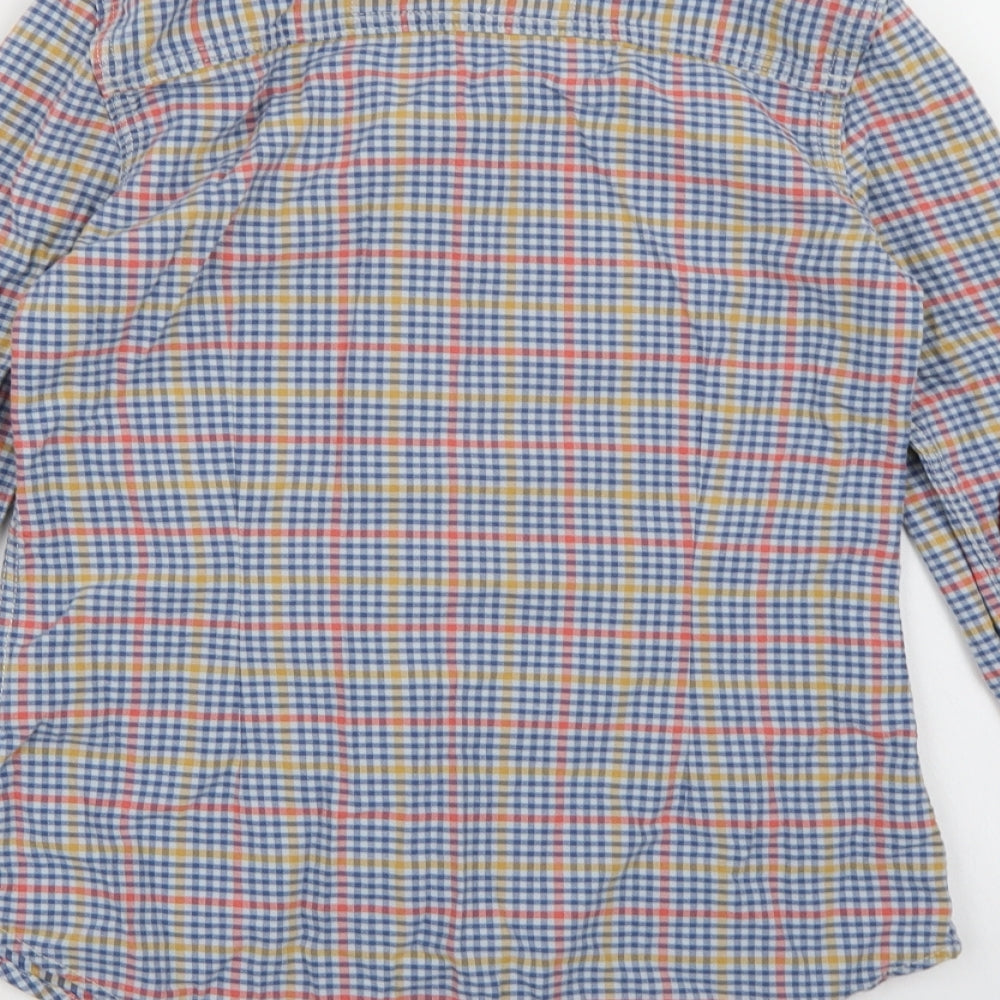 Superdry Mens Blue Check   Button-Up Size S