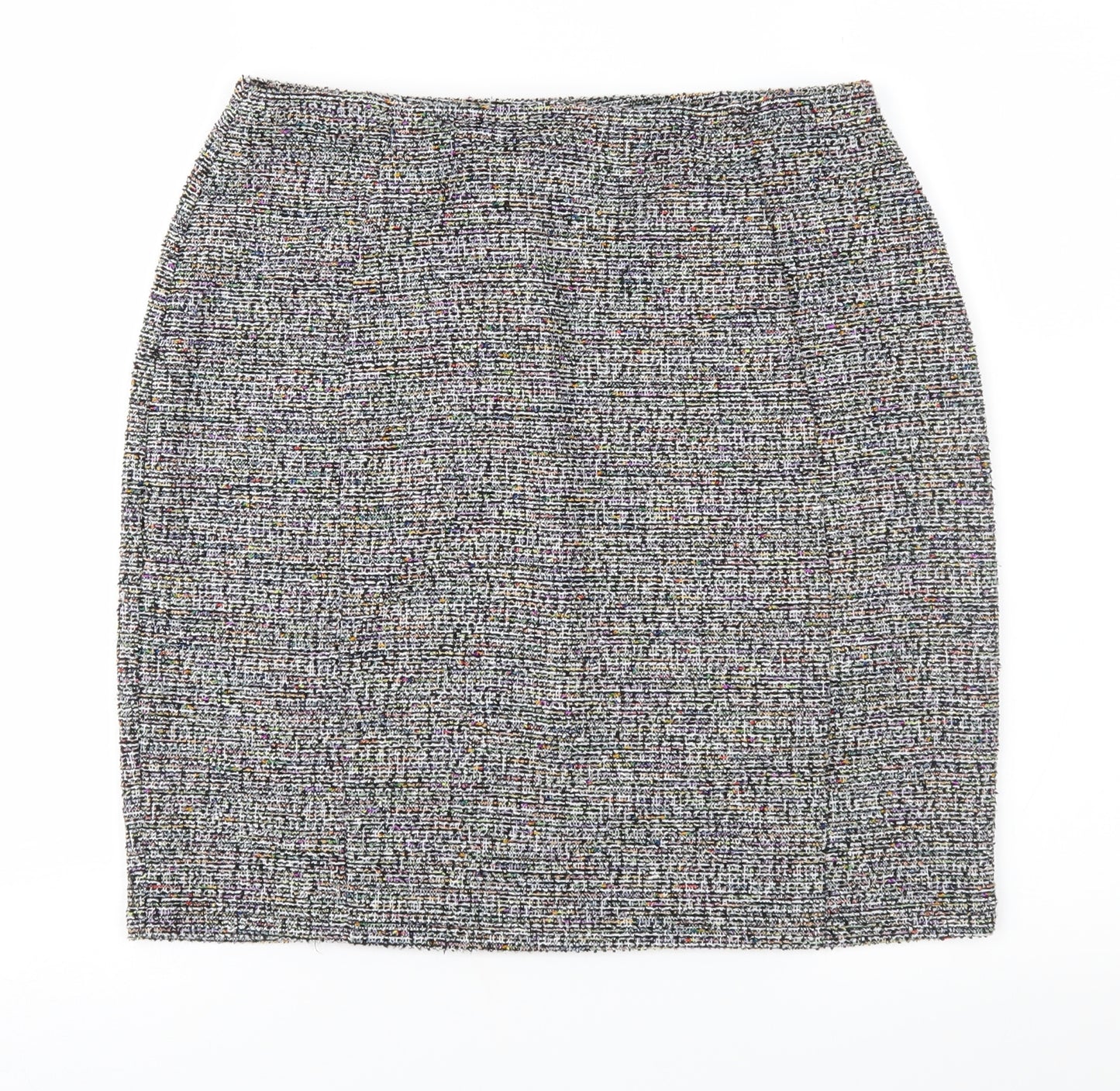 Papaya Womens Multicoloured   Straight & Pencil Skirt Size 12