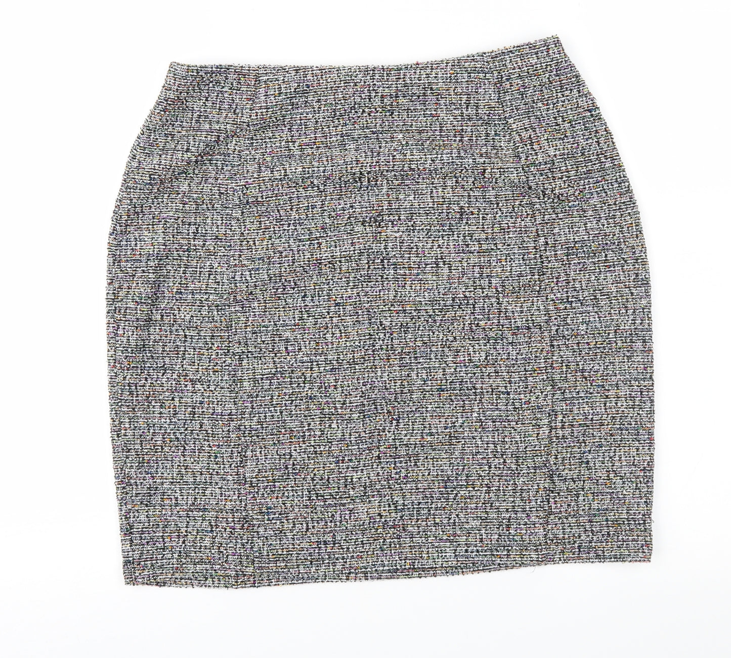 Papaya Womens Multicoloured   Straight & Pencil Skirt Size 12