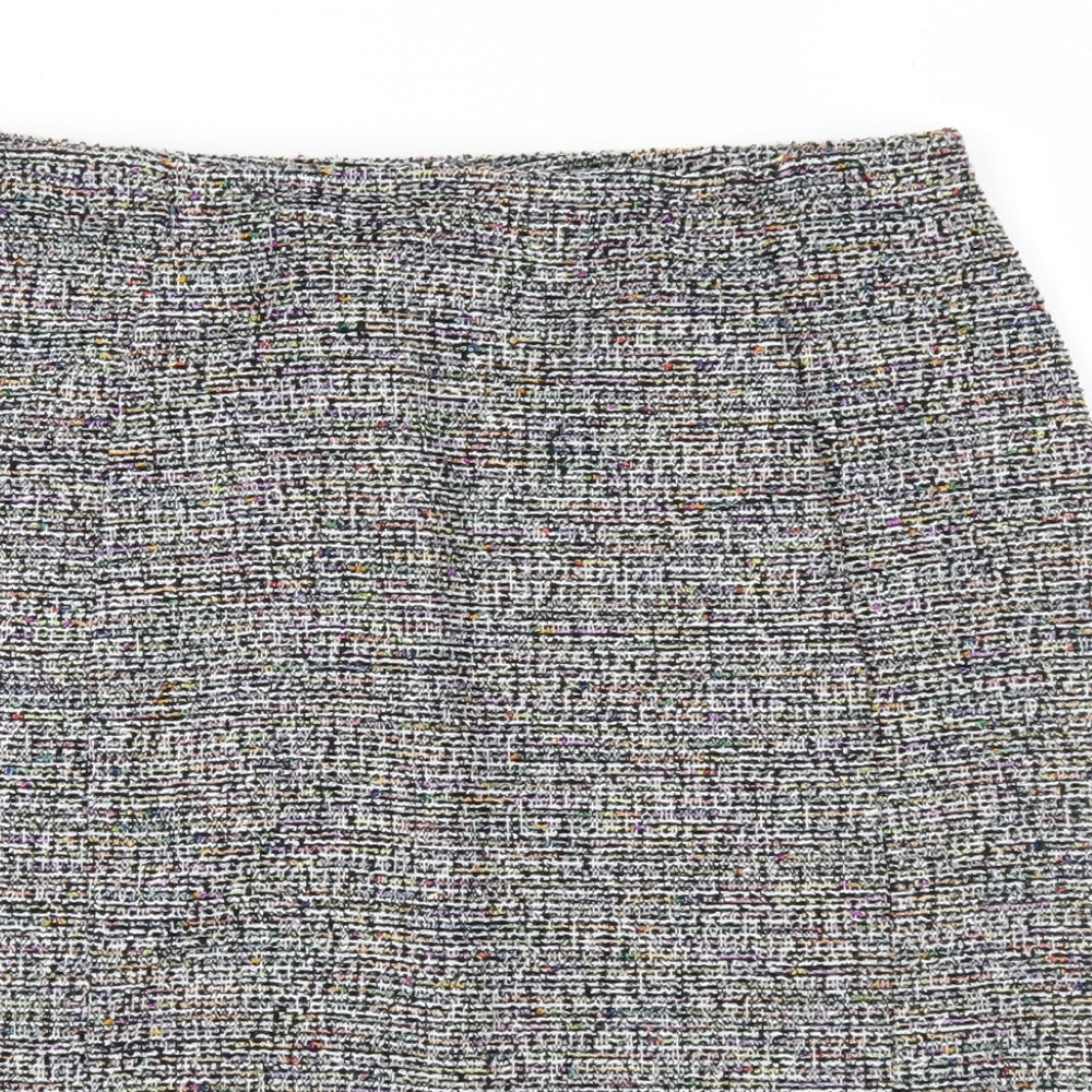 Papaya Womens Multicoloured   Straight & Pencil Skirt Size 12