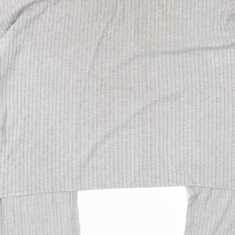 New Look Womens Grey   Basic T-Shirt Size 10