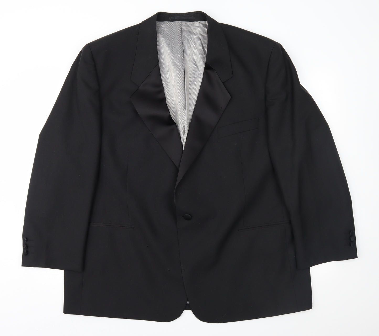 Roy Palin Mens Black   Tuxedo Suit Jacket Size 50