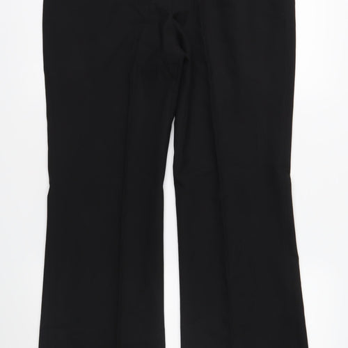 TU Womens Black   Trousers  Size 14 L30 in