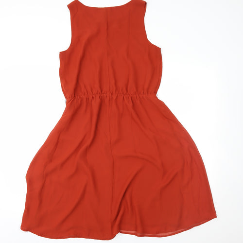 Papaya Womens Brown   Fit & Flare  Size 12