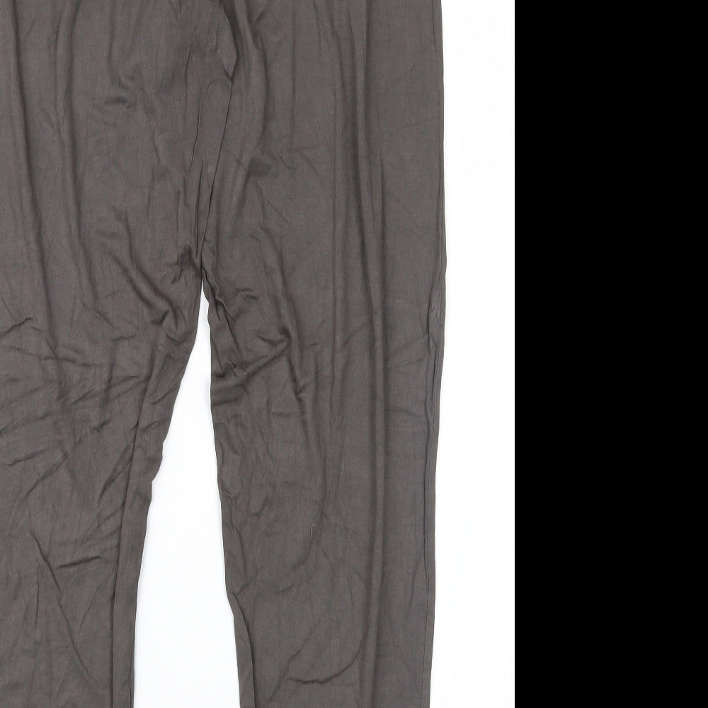 TU Womens Brown  Jersey Harem Trousers Size M L29 in