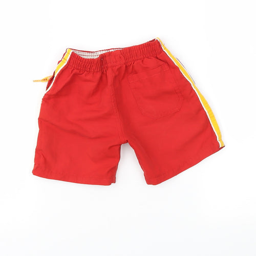 Earlydays Boys Red   Cropped Trousers Size 12-18 Months