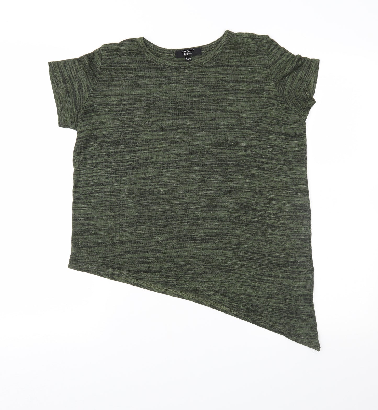 New Look Girls Green   Basic T-Shirt Size 12-13 Years