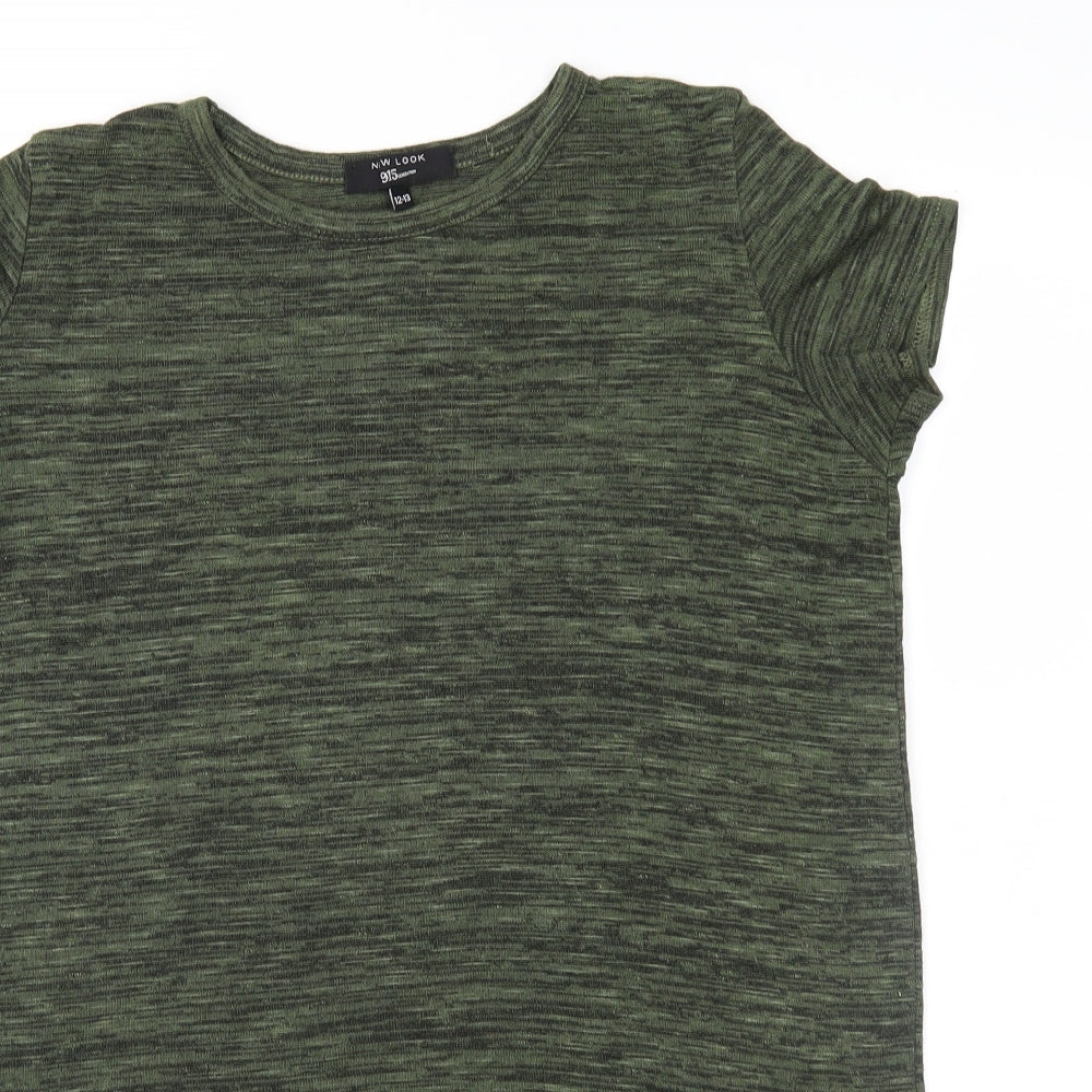 New Look Girls Green   Basic T-Shirt Size 12-13 Years
