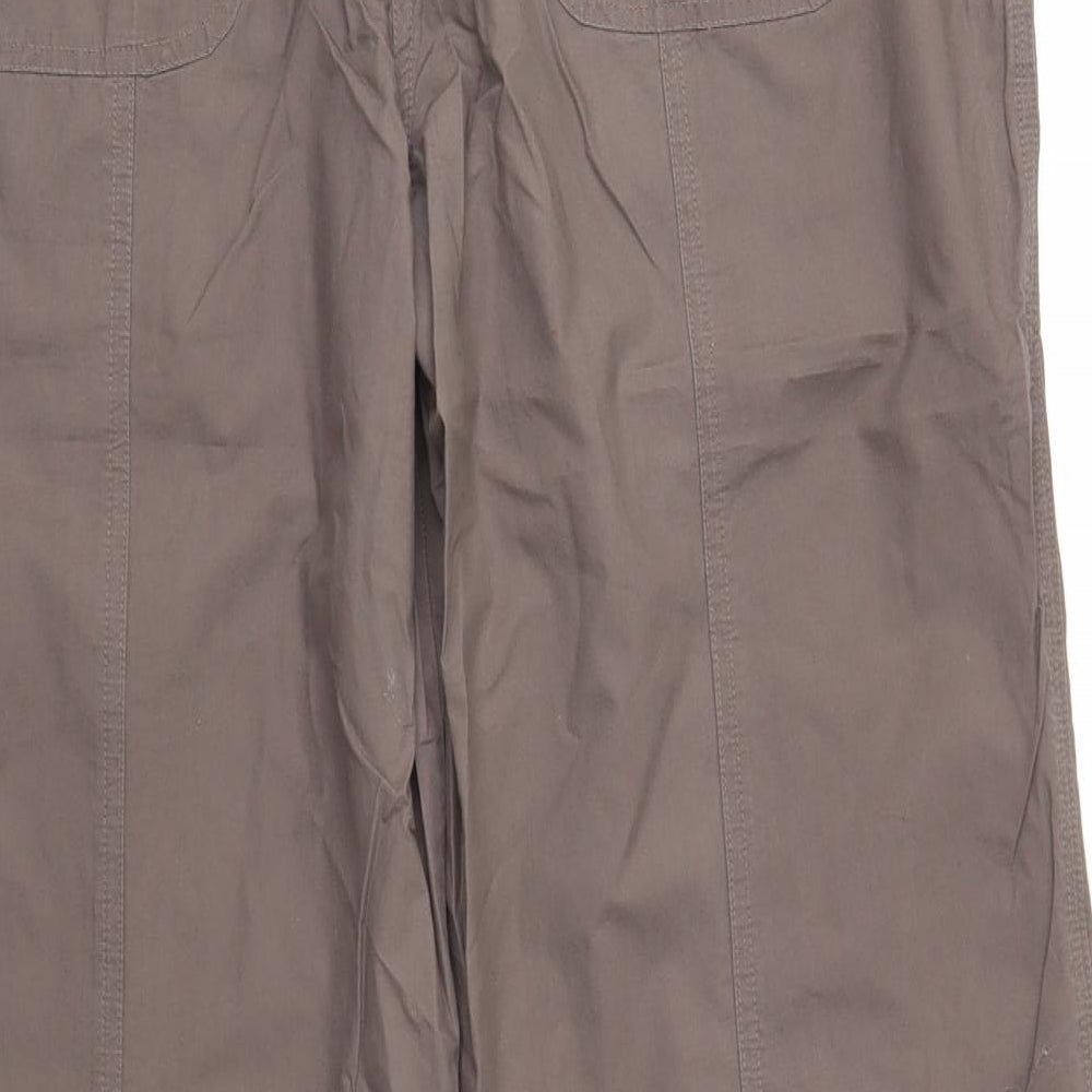 Red Herring Womens Brown   Cargo Trousers Size 16 L30 in