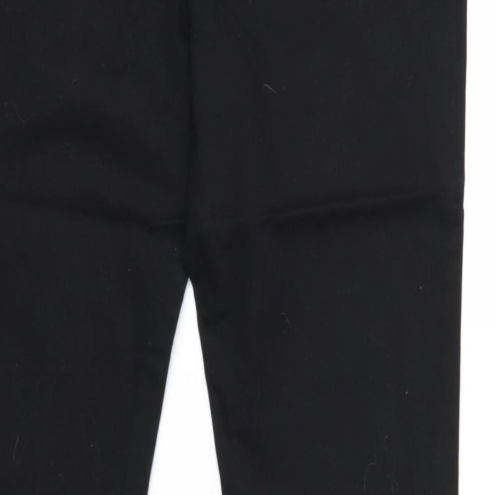 JSFN Womens Black  Denim Straight Jeans Size 14 L31 in