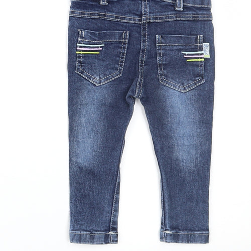 Verdo Girls Blue  Denim Capri Jeans Size 9 Months