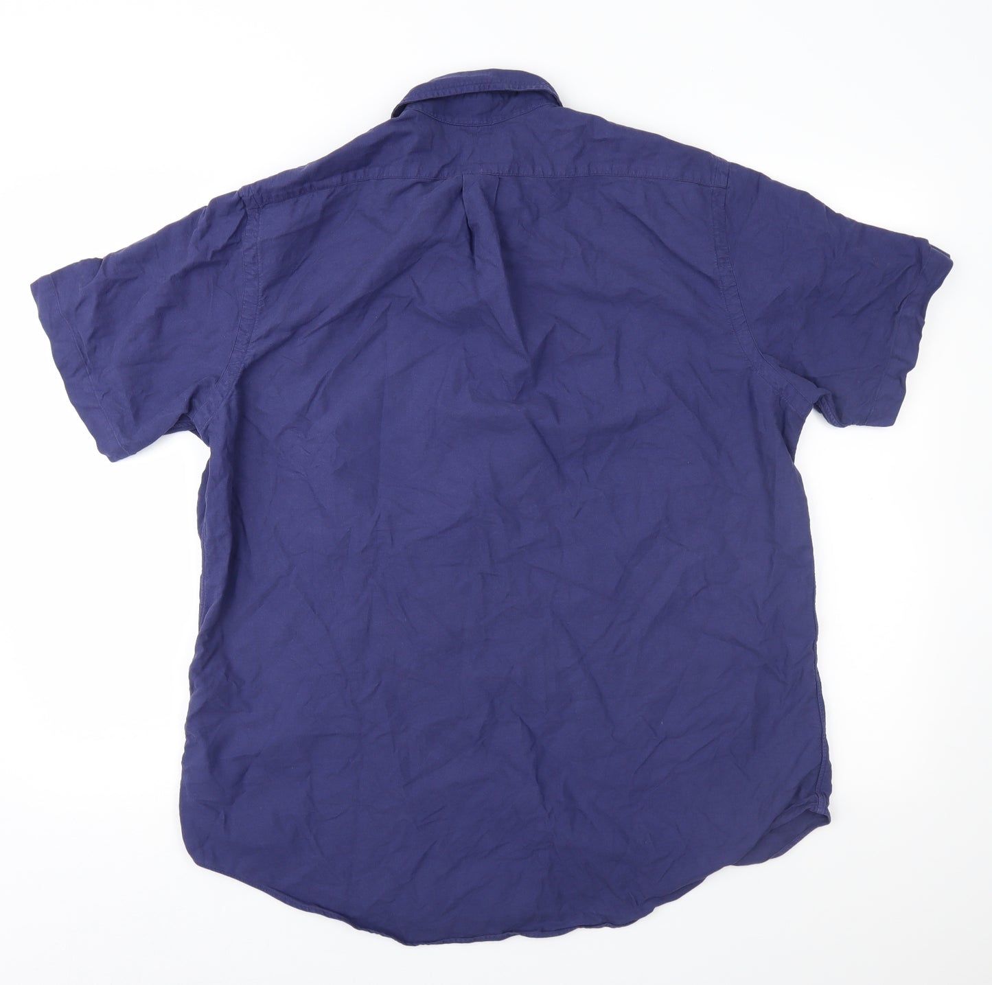 Ralph Lauren Mens Blue    Button-Up Size L