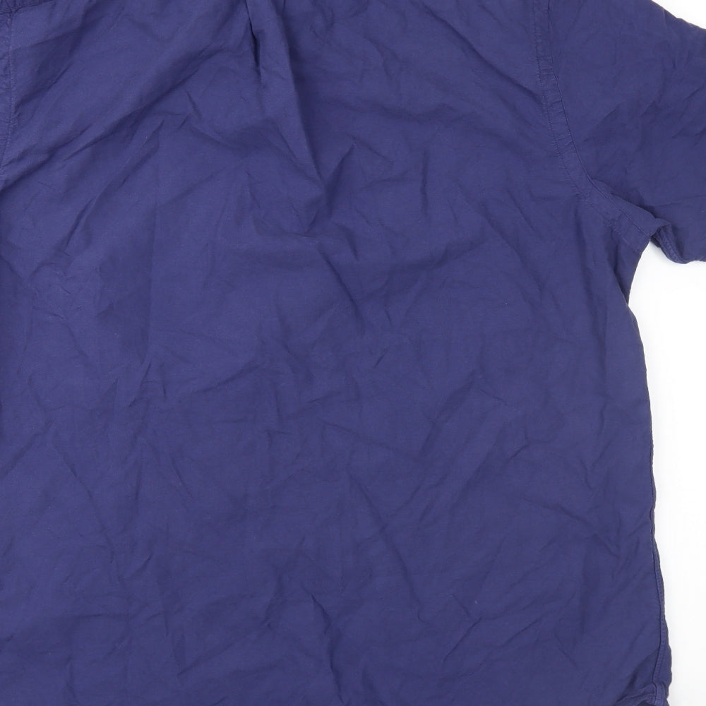 Ralph Lauren Mens Blue    Button-Up Size L