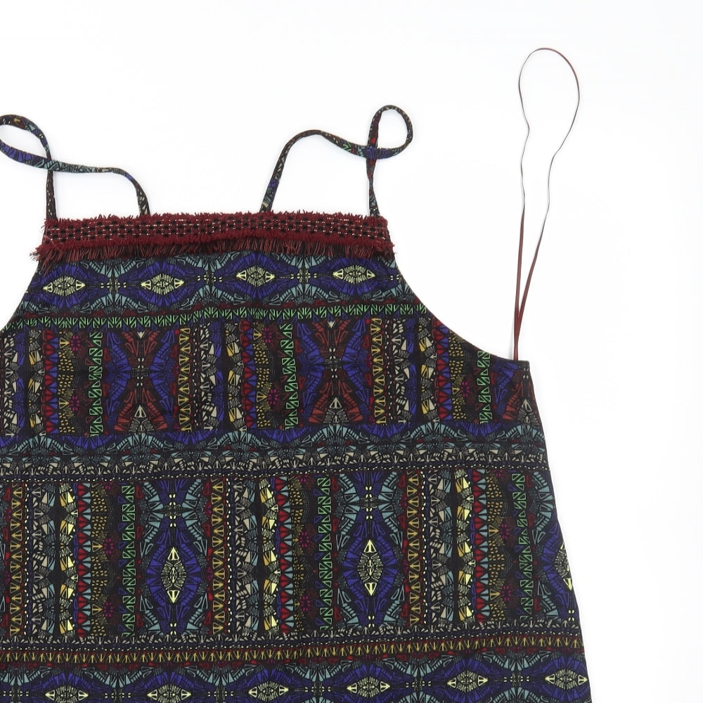 NEXT Womens Multicoloured Geometric  Camisole Blouse Size 20