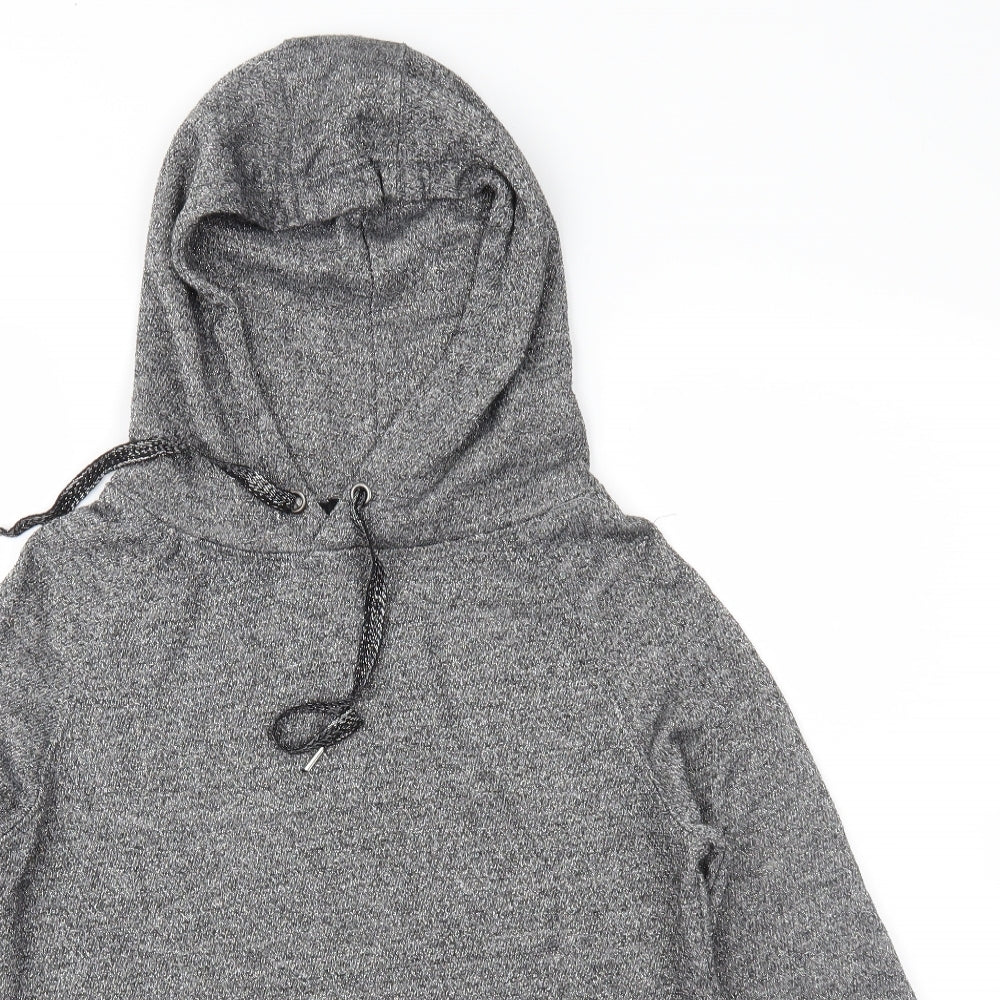 Atmosphere Womens Silver   Pullover Hoodie Size 8
