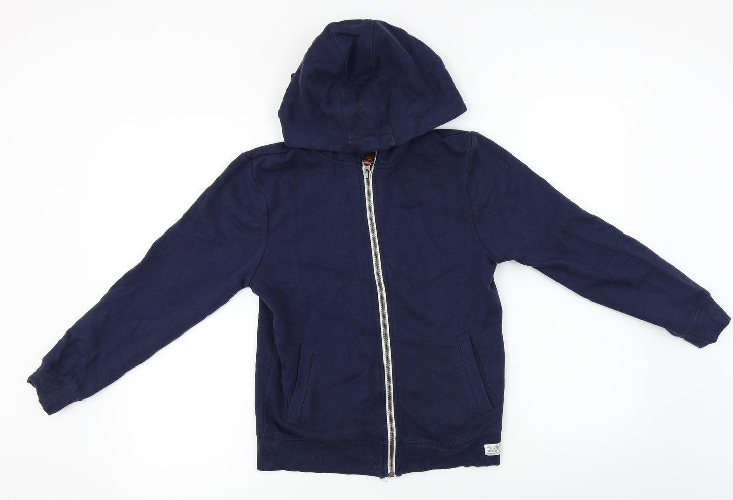 Blue Zoo  Boys Blue   Full Zip Hoodie Size 9-10 Years